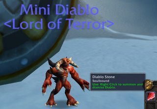 Diablo and his Stone