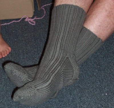Derek's socks