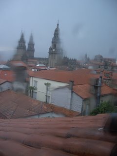 Santiago de Compostela, chuvia, lluvia, rain