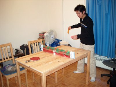 Makeshift Ping Pong
