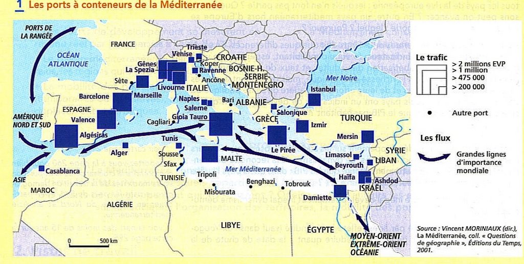 Histoire-Géographie Terminale S-ES-L: Gioia Tauro : port à conteneurs en  Méditerranée
