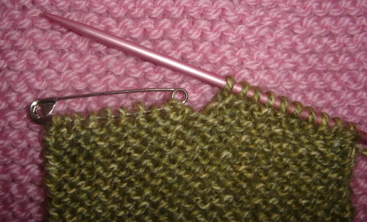 tricoter une echarpe avec un trou