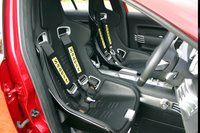 Mitsubishi Lancer Evolution X - sporty seat
