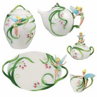disney teaport with fairy character