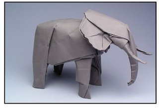 Origami - African Elephant