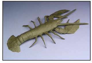 Origami - lobster