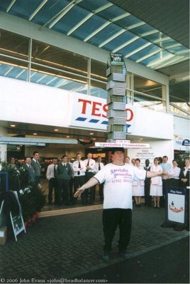 balancing performance in front of tesco
