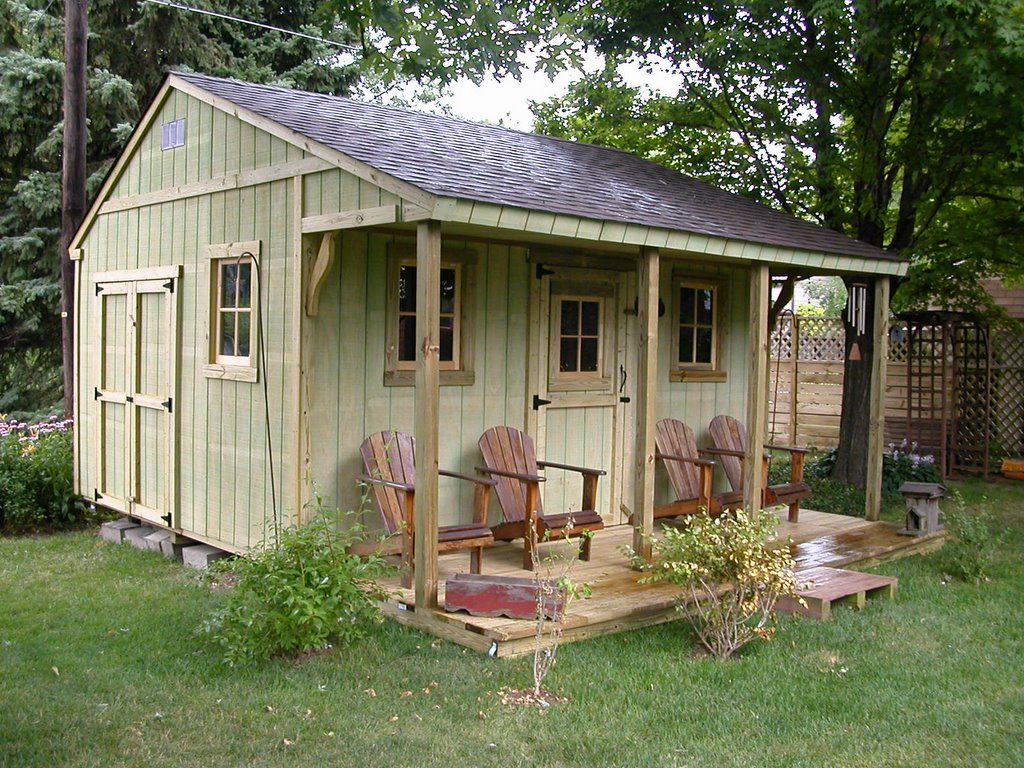 our classic loafing shed perfect for a potting shed storage