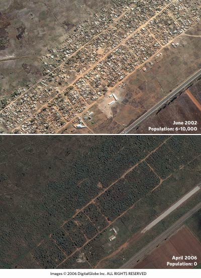Imágenes de satélite para denunciar abusos de los derechos humanos