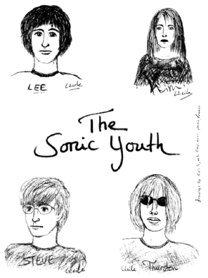 the sonic youth drawn