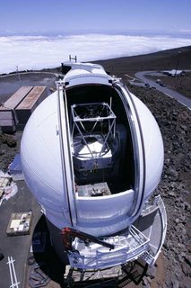 The PS1 telescope on Haleakala