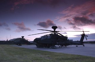 British Army Apaches - at £60 million each