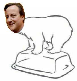 The Cameron 'care bear' and his incredibly shrinking glacier