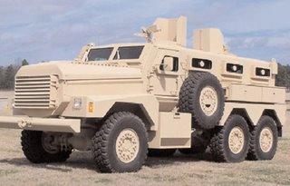 The 6x6 Cougar destined for the Army in Iraq