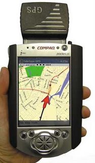 A GPS receiver - the money-making end of the system
