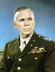 General George Marshall - author of the Marshall Plan