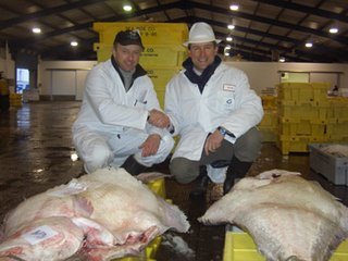 Owen Paterson, former shadow fisheries minister (right)