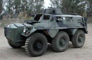 Saracen armoured personnel carrier