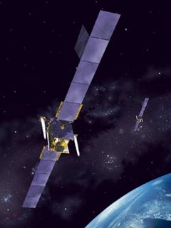A Skynet 5 communications satellite
