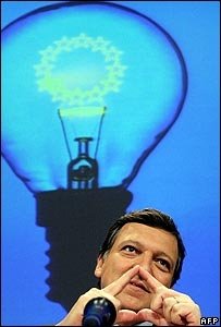 Barroso at the launch of the energy green paper