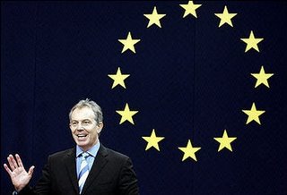 Blair for 'Europe' - but not in our name