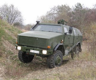 The Dingo 2 mine protected vehicle