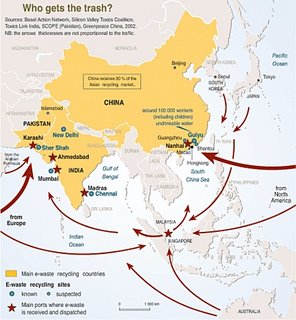 The map of shame - all roads lead to China