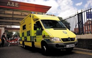 Want an ambulance in London? Mercedes will do nicely