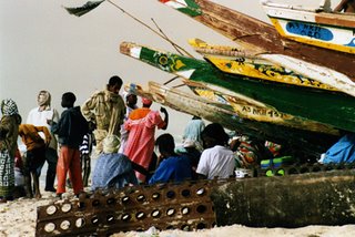 Mauritanian fishing boats