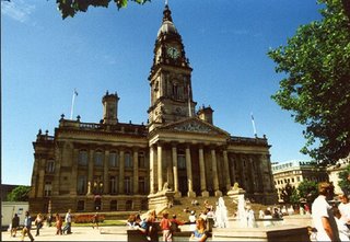Bolton Town Hall - built in the heyday of local government power and prestige - now an empty shell, standing as a monument to former glories