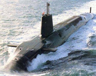 The Vanguard missile submarine - due for replacement