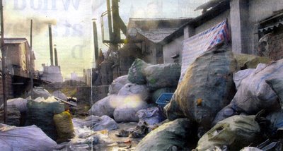 A Chinese recycling centre