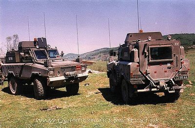 British Army Mambas in Bosnia
