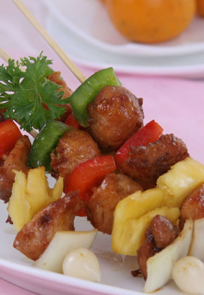 Gizi dan Kuliner by Budi: RESEP SATE AYAM GAYA BARU