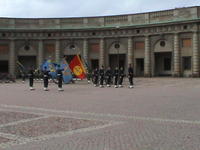 The change of guard at the Royal Palace