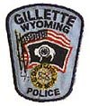 Polizeiwappen Gillette, Wyoming