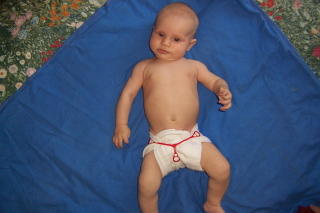 cloth diapering is easy with inexpensive cotton prefolds (7)