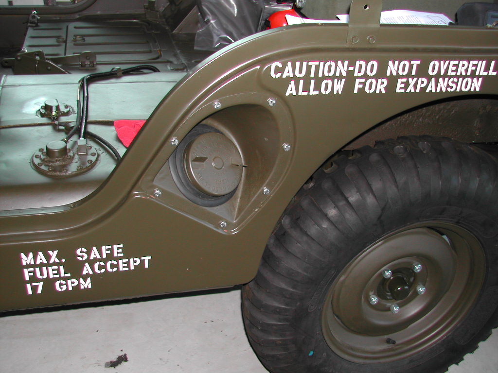 Jeep military markings #3