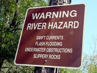 River Warning by PixelPerfect.com