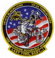 VF-213 and VF-31's final flight patch