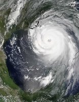 Hurricane Katrina August 28, 2005 (c)nasa