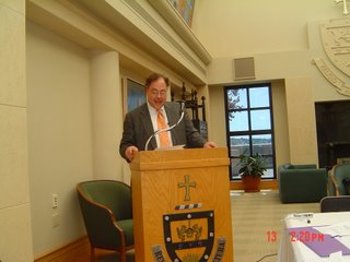 Rabbi Dr. Alan Brill speaking