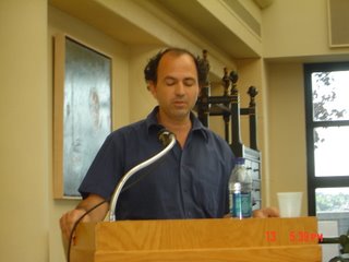 Hanoch ben Pazi speaking