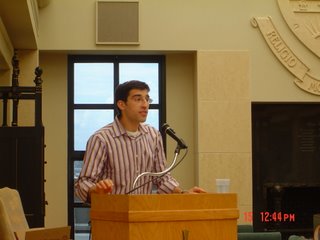 Josh Teplitsky speaking