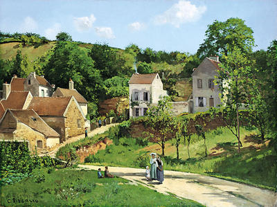 Camille Pissarro, «Les Côteaux de l'Hermitage»