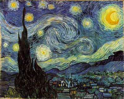 Noche estrellada. Vincent van Gogh