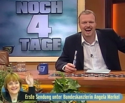 erste Sendung Raab-TV unter Merkel