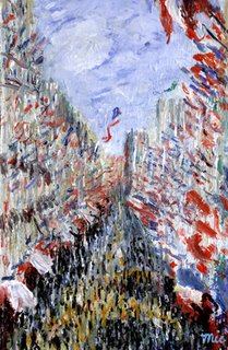 Bastille Day by Monet