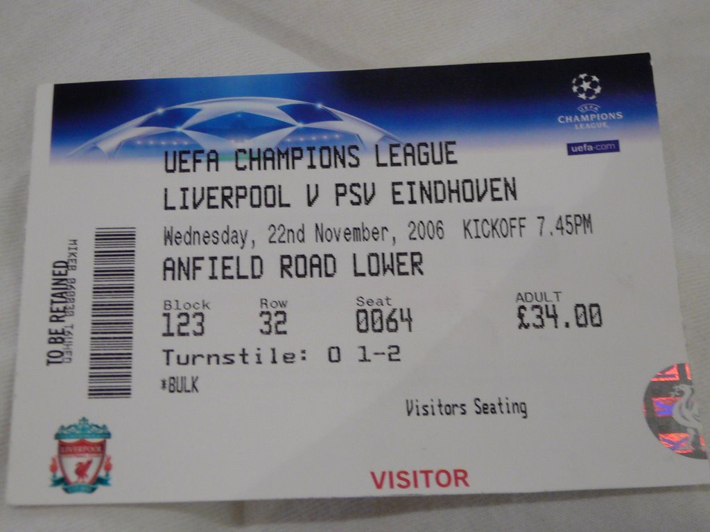 liverpool tickets champions league