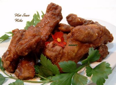 hot and sour spareribs